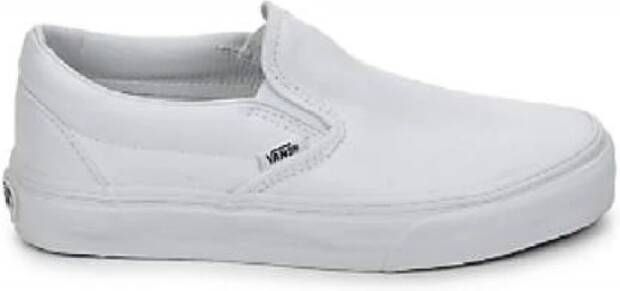 Vans Classic Slip-on Schoenen White Leer Foot Locker