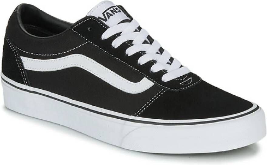 black vans womens foot locker