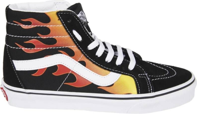 Vans Ua Sk8-Hi Reissue (Flame) (Flame)Black Black Tr Wht