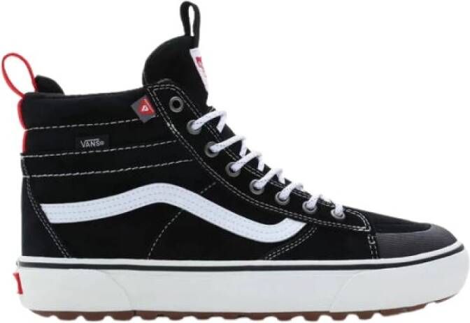 Vans Stijlvolle Leren Sneakers voor Black