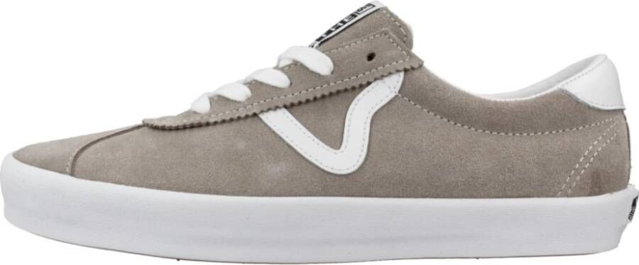 Vans Sport Low Sneakers voor stijlvolle vrouwen Beige Dames