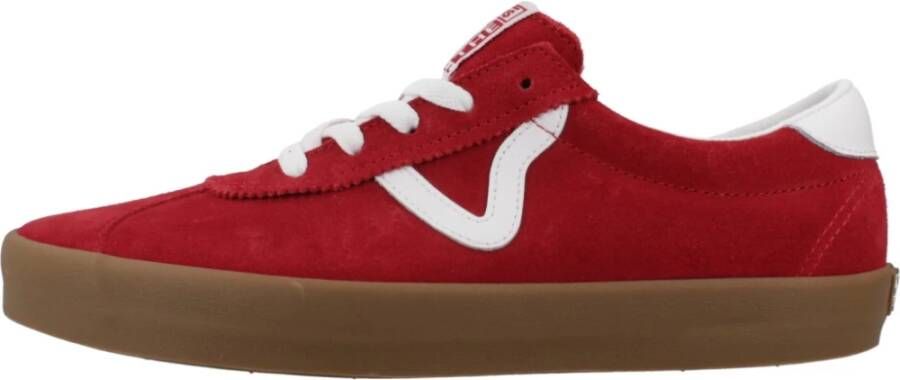 Vans Sport Low Track Sneakers Red Heren