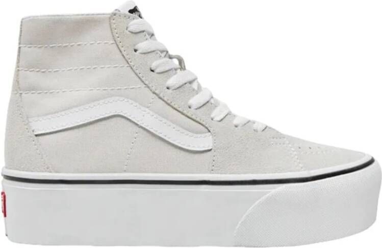 Vans Sportieve Grijze Suède High-Top Sneakers Gray Dames