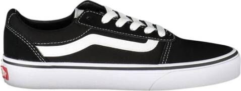 Vans Sports Sneaker met Logo Detailing Black Dames