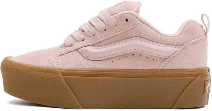 Vans Stack Sneakers Verhoog Je Stijl Pink Dames