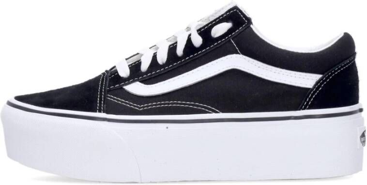 Vans Stackform Zwarte Sneakers Black Dames