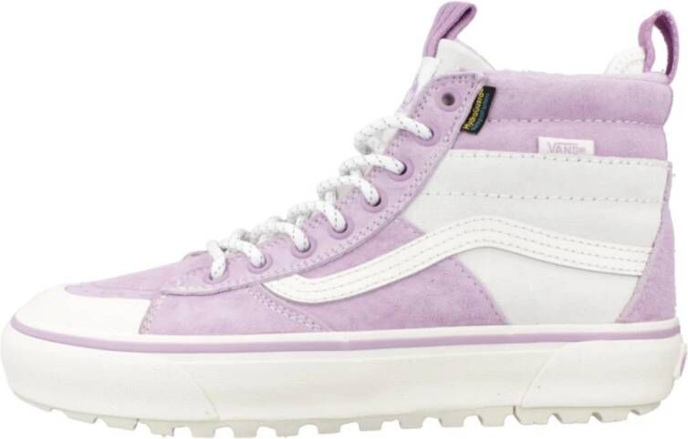 Vans Stijlvolle hoge sneakers Purple Dames