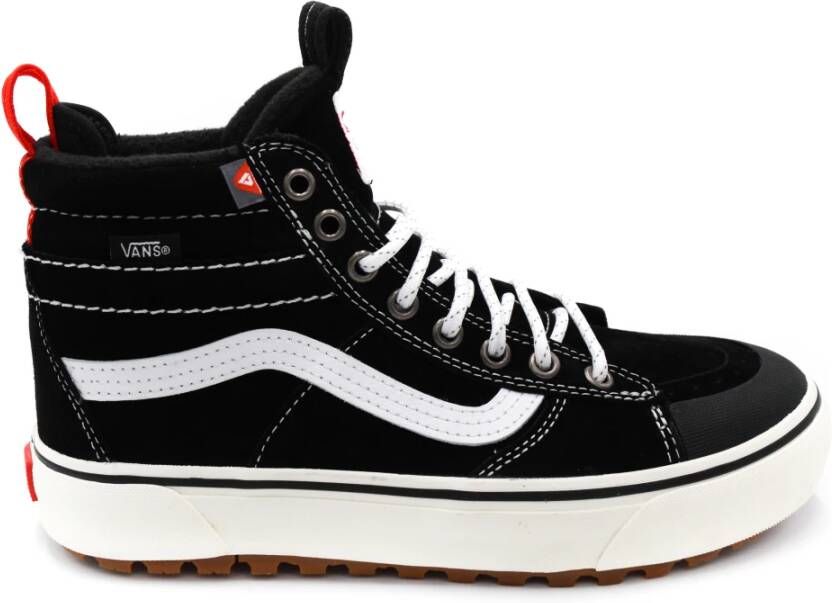 Vans Stijlvolle Leren Sneakers voor Black