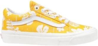 Vans Stoffen Sneaker voor Vrouwen Yellow Dames