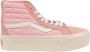 Vans Suede Leren Damesschoenen Herfst Winter Collectie Pink Dames - Thumbnail 1