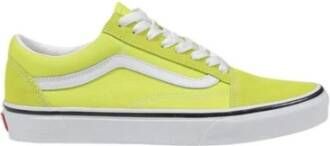 Vans Suede Leren Sneaker Dames Collectie Yellow Dames