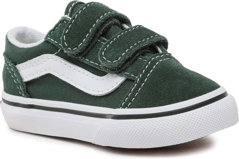 Vans Td Old Skool V Sneakers Green Heren