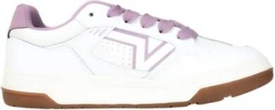 Vans Vintage witte en paarse sneakers Purple Dames