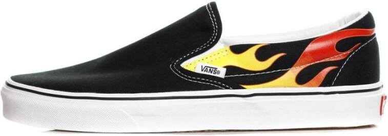 Vans Slip-on Flame Sneakers (Vn0A38F7Phn1) Zwart Heren