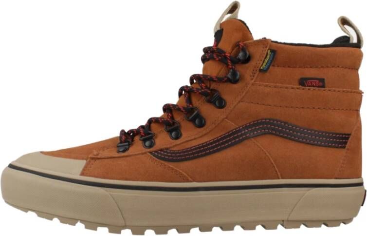 Vans Waterdichte High-top Sneakers Brown Heren