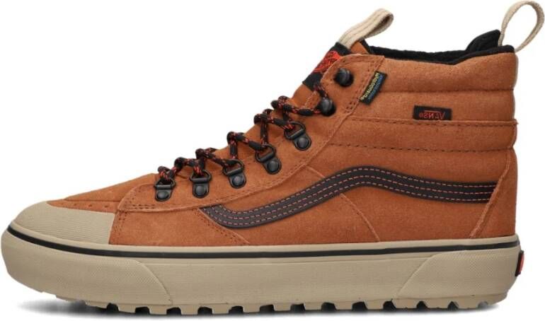 Vans Waterdichte hoge sneakers Camel Brown Heren