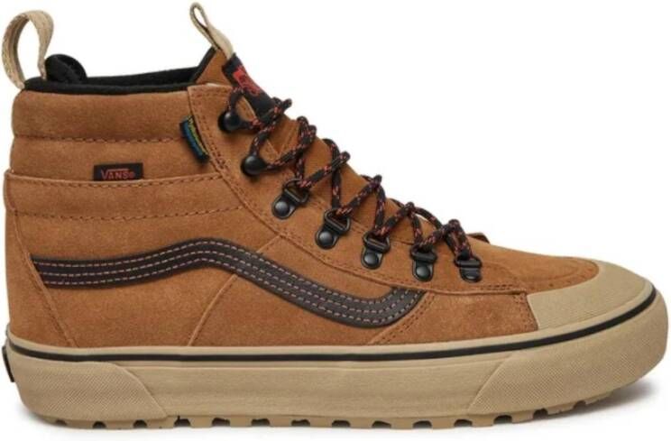 Vans Waterdichte Sk8-Hi Sneakers voor Avontuur Brown Heren