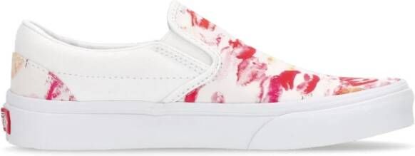 Vans Witte Slip-on Sneaker X Sara Lorusso Multicolor Dames