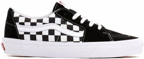 Vans Sk8-Low Schoenen Black Leer Textil 5 Foot Locker