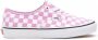 Vans Geruite Orchidee Lage Sneakers Pink Dames - Thumbnail 1