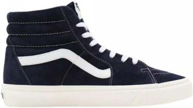 Vans UA SK8-Hi Pig Suede Sneakers Blauw Heren