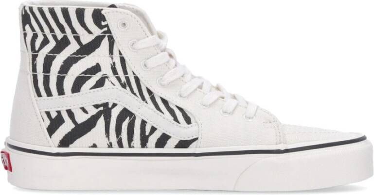 Vans Zebra High-Top Sneaker Lace-Up White Heren