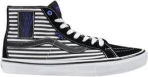 Vans Zwart & Wit Leren Sneakers Multicolor Heren