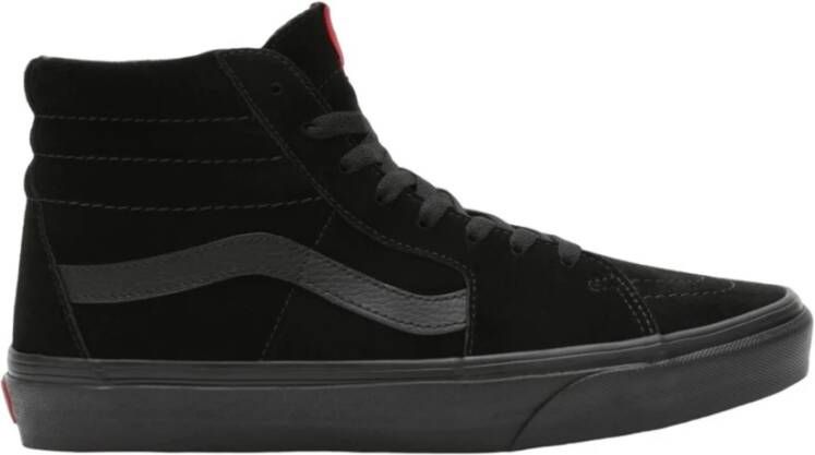 Vans Zwarte Casual Suède Hoge Sneakers oor Heren Black Heren