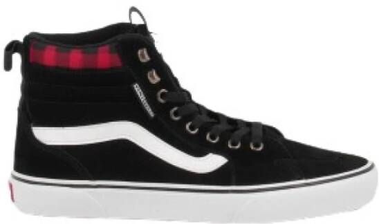 Vans Zwarte Heren Sneakers met Veters Zwart Heren