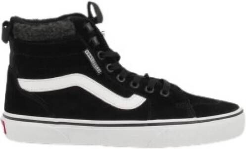 Vans Zwarte Hi-Top Sneakers voor Dames Zwart Dames