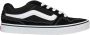 Vans Zwarte atletische sneakers voor heren met contrastdetails Black Heren - Thumbnail 3