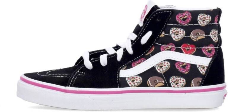 Vans Zwart Roze Sk8-hi Sneaker Liefde Black