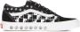 Vans Zwart Wit Lage Sneaker met Logo Black Dames - Thumbnail 1