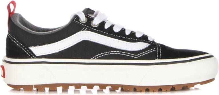 Vans Zwart Wit Lage Sneaker met Primaloft Padding Black Dames