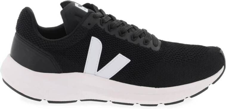 Veja Ademende Mesh V-Knit Sneakers Black Heren