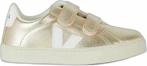 Veja Babytrainers Small Esplar Velcro Chromefr Geel Unisex