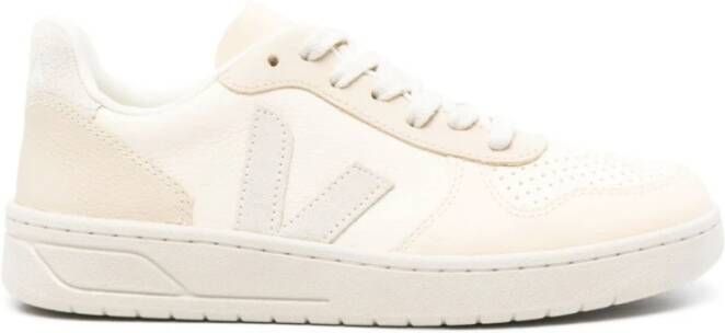 Veja Beige Sneakers Korrelige Textuur Geperforeerd Beige Dames