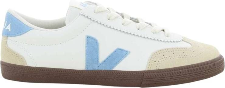 Veja Blauwe Volley Damesschoenen White Dames