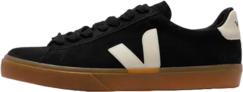 Veja Bold Suede Black Pierre Sneakers Blue Heren