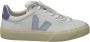 Veja Campo Canvas Sneakers in Wit Lichtblauw Lila White Heren - Thumbnail 9