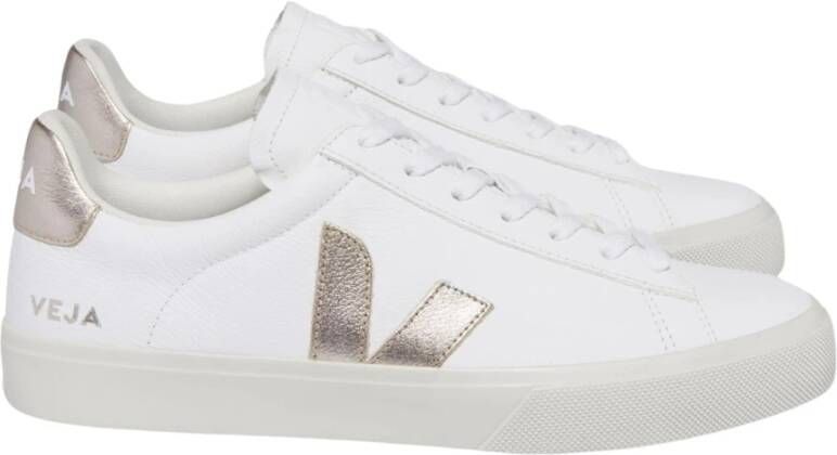 Veja Campo White & Platine Sneaker White Dames