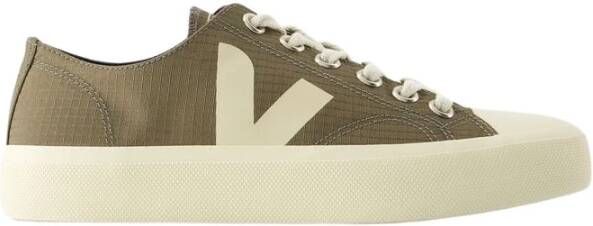 Veja Canvas Lage Sneakers Khaki Pierre Green Heren