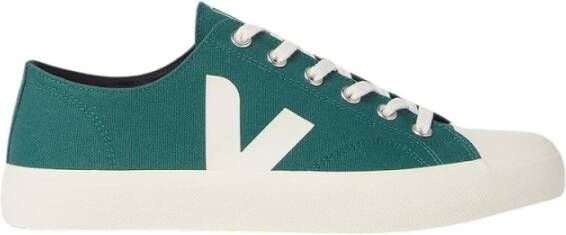 Veja Canvas Low-Top Sneakers Poker Pierre Green Heren