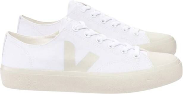 Veja Canvas Sneakers Sporty Design Casual Style White Heren