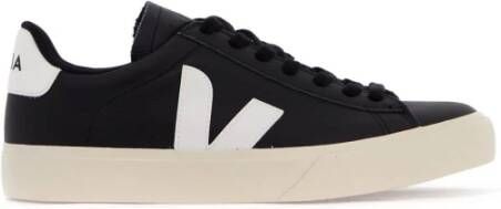 Veja Chromevrije leren Campo Sneakers Black Dames