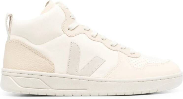 Veja V-15 Chromevrij Leer (Beige) Beige Heren