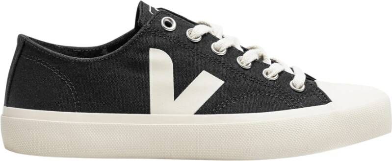 VEJA Wata II Low Canvas | Black Pierre Zwart Canvas Lage sneakers Unisex