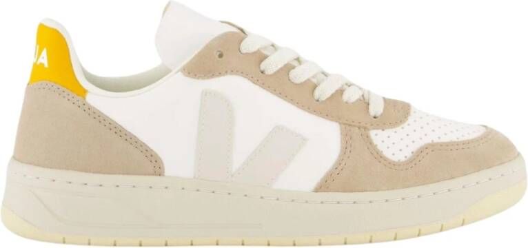 Veja Stijlvolle en duurzame synthetische sneakers Beige Dames