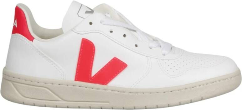 Veja Eco Leren Sneakers Fw22 White Dames