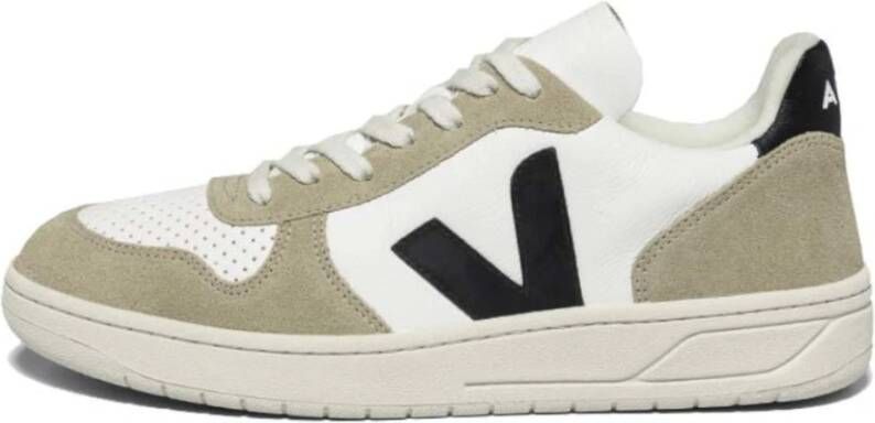 Veja Extra Wit Zwart Sahara Sneakers Multicolor Heren